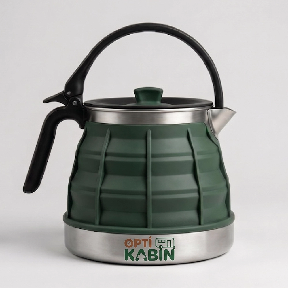 Katlanabilir Silikon Kettle